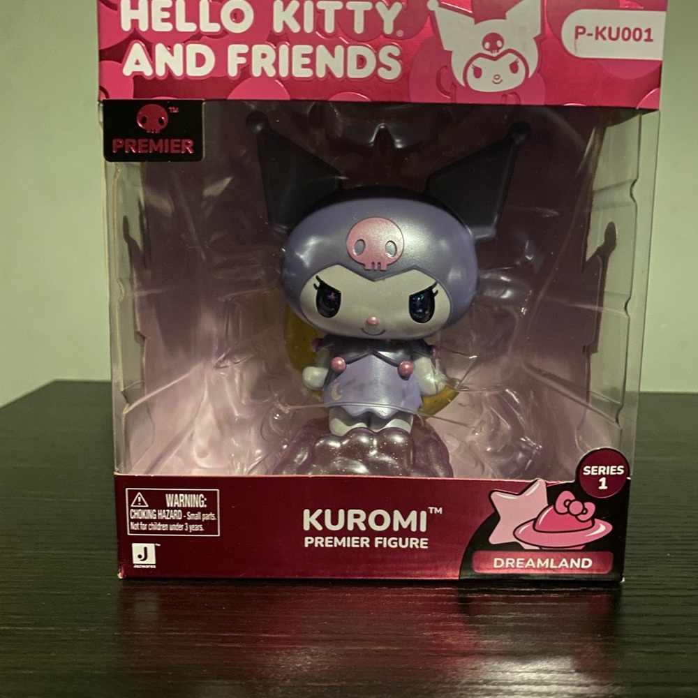 Premier Kuromi Figure in Purple and Pink